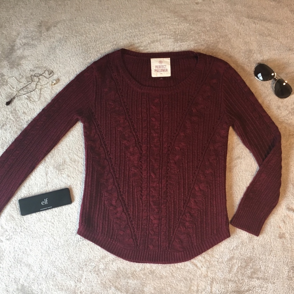 So Brand Maroon Sweater!